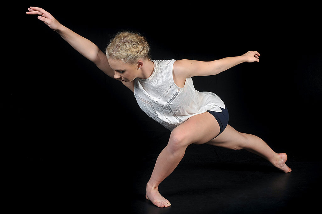 Female performer studio photograph