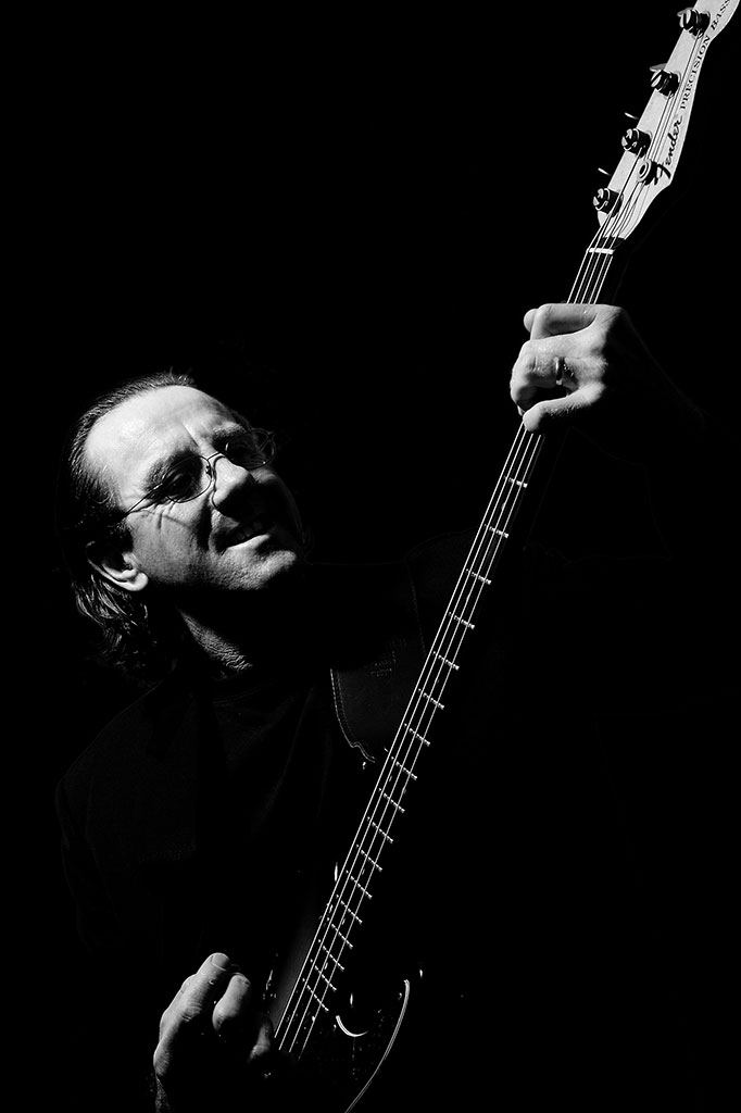 bass player portrait
