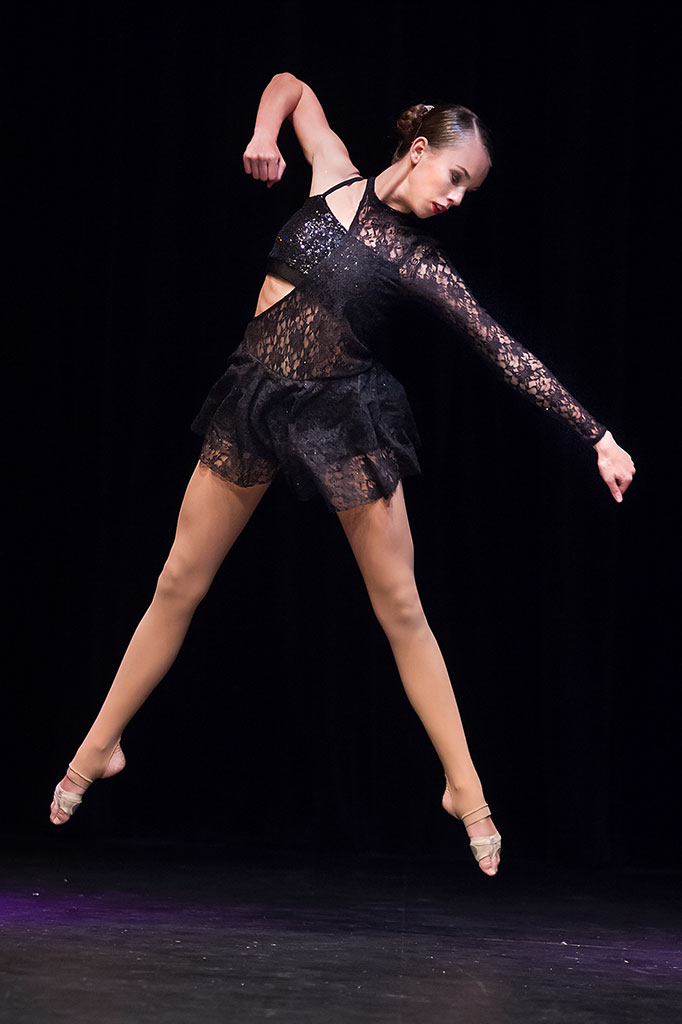 dancing on stage