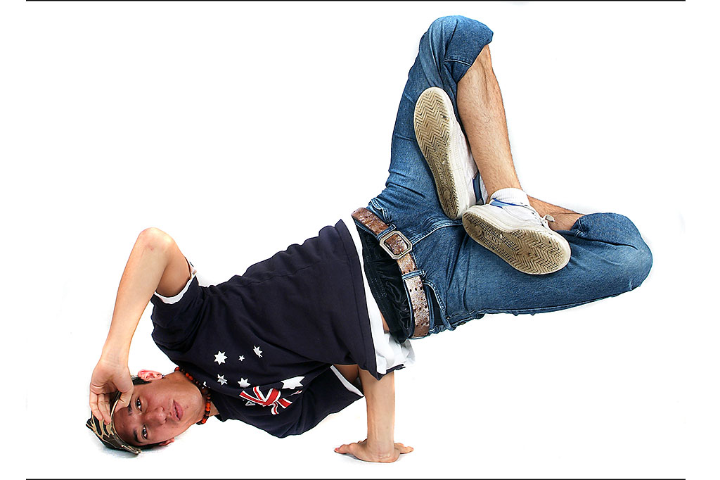 hip hop freeze studio photography