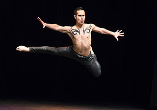 Male dancer sydney leap